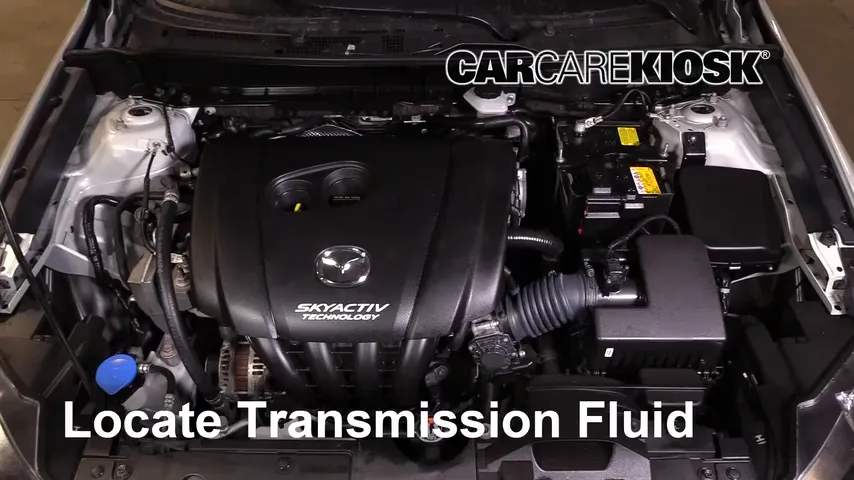 2018 Mazda CX-3 Grand Touring 2.0L 4 Cyl. Líquido de transmisión Agregar líquido